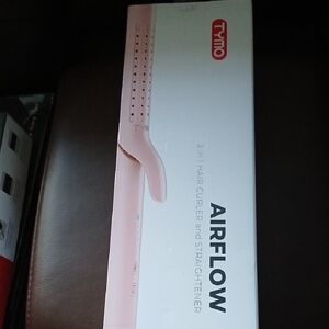 TYMO Airflow 2-in-1 Hair Curler and Straightener - Pink.   D